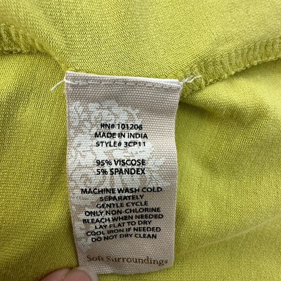 Soft Surroundings Petite Pleated  Stretch Knit Swing Dress (MP) - Picture 8 of 8